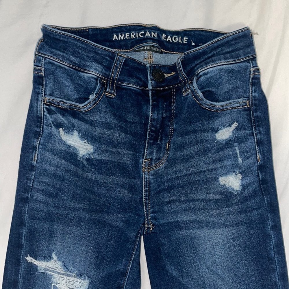 American Eagle Outfitters Next Level Stretch Skinny Ankle Jeans